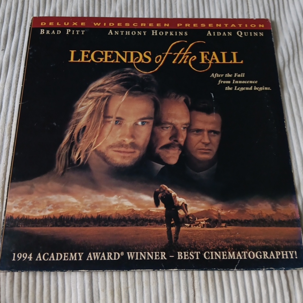 Legends of the Fall LASERDISC Columbia 1994
